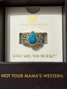 BP Outlaw Ring- RG49481 Prairie Moon, sz11